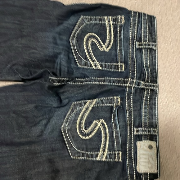 Silver capris size 31 - Picture 6 of 6